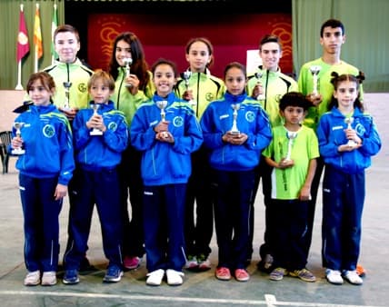 11 Pódiums en el Provincial de Campo a Través · Atletismo Inmaculada