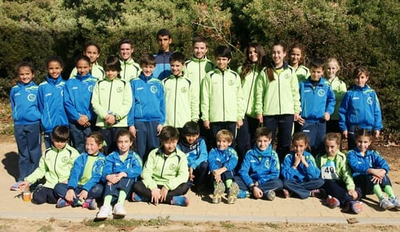 11 Pódiums en el Provincial de Campo a Través · Atletismo Inmaculada
