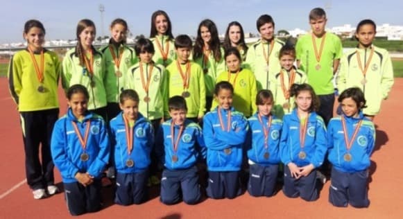 33 metales en el Provincial de Menores de Invierno · Atletismo Inmaculada
