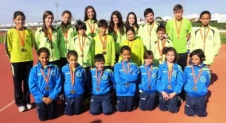 33 metales en el Provincial de Menores de Invierno · Atletismo Inmaculada