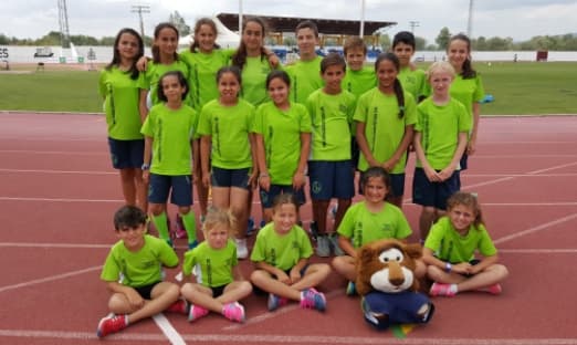 3 Oros, 1 Plata y 2 Bronces · Atletismo Inmaculada