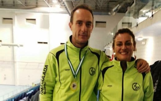 Excelente debut de la doble "F" · Atletismo Inmaculada