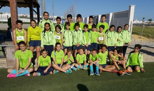 Fuerte viento en el control de Chiclana · Atletismo Inmaculada