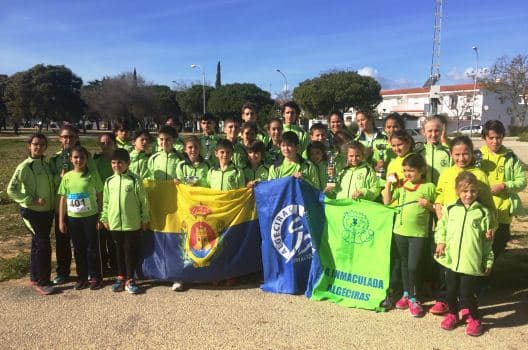 15 Podiums en el Provincial de Cross · Atletismo Inmaculada