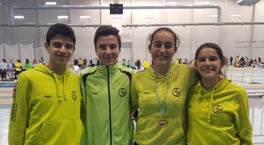 Oro y Bronce en el Andaluz de Combinadas · Atletismo Inmaculada