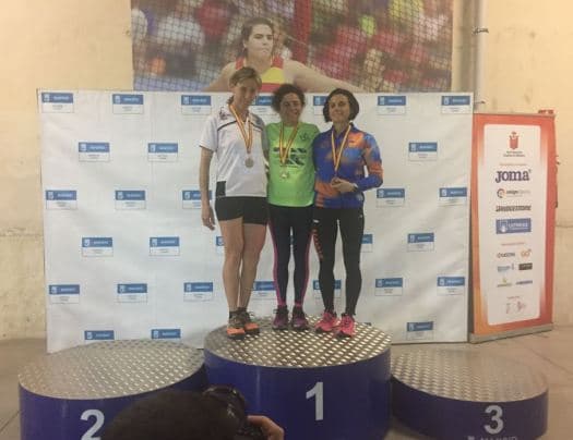 Toñi Álvarez, nuestra veterana de Oro · Atletismo Inmaculada