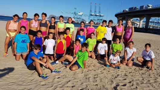 De nuevo en marcha · Atletismo Inmaculada